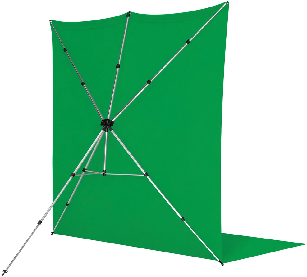 Fotografijos Fonas Rinkinys - Westcott X Drop Pro 8' X 13' Rauko Atsparus Chroma Key Žalias Ekranas