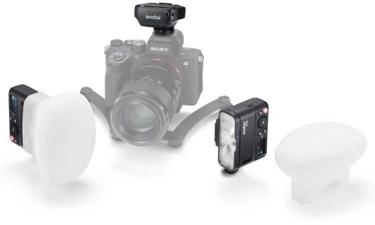 Fotografijos įranga - Godox MF12 DK1 Dental Flash Kit TTL Wireless Flash