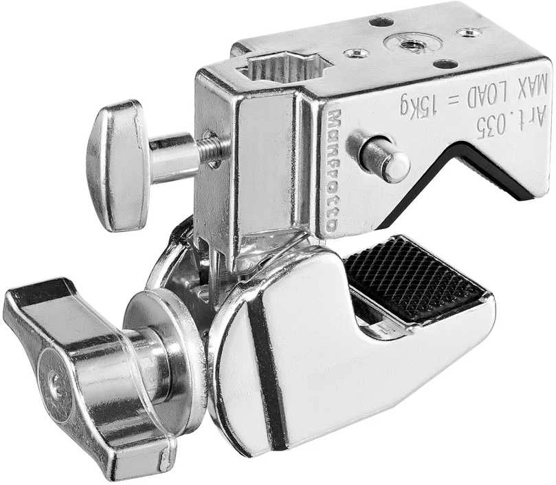 Fotografijos priedas - Avenger Klamra Super Clamp (Avenger, patvari klamra, universali tvirtinimo sistema, sidabrinė)