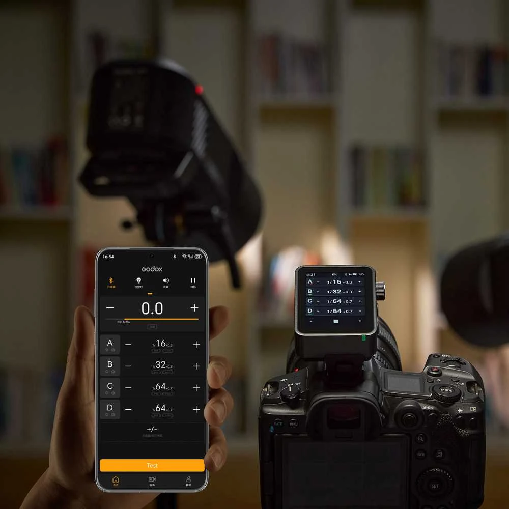 „Godox X3Pro O 2.4G“ jutiklinio ekrano TTL siųstuvas, skirtas „Olympus“ ir „Panasonic“