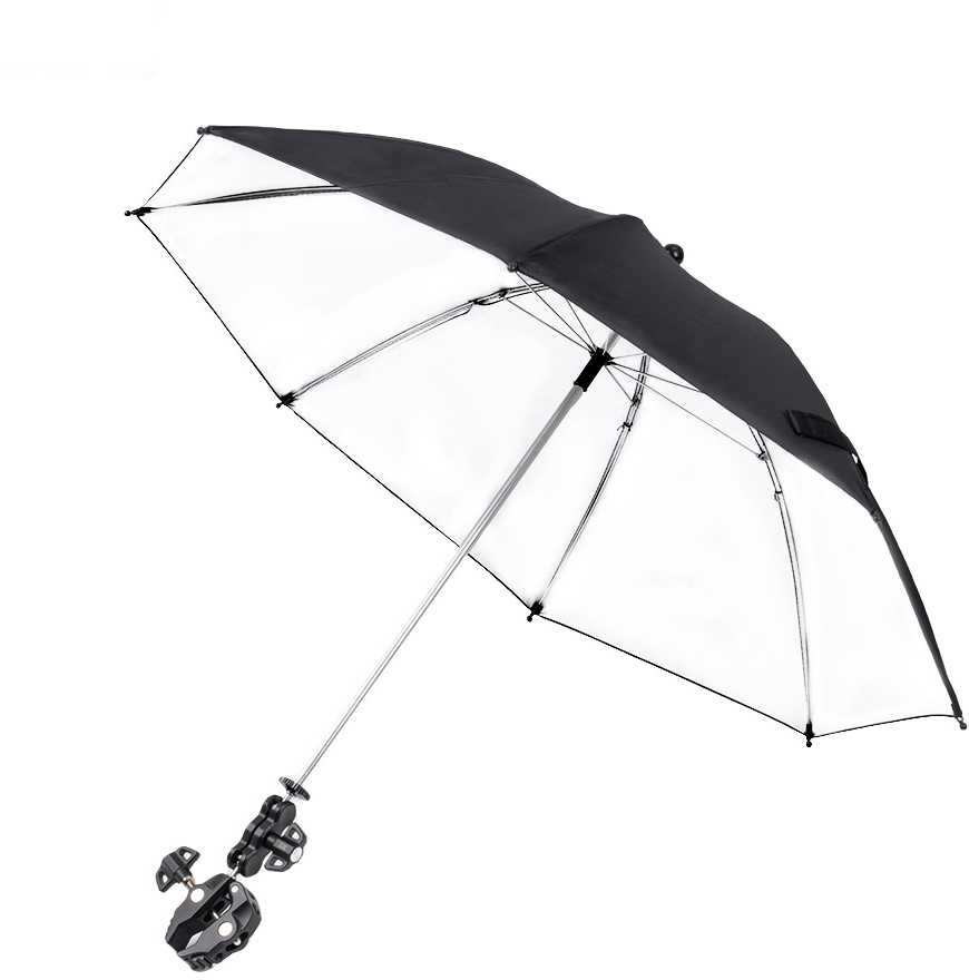 Fotografijos Priedas - JJC CU XLM3 Fotoaparato Skėtis Tvirtinimo Rinkinys Su 65 cm Juodu Skėčiu