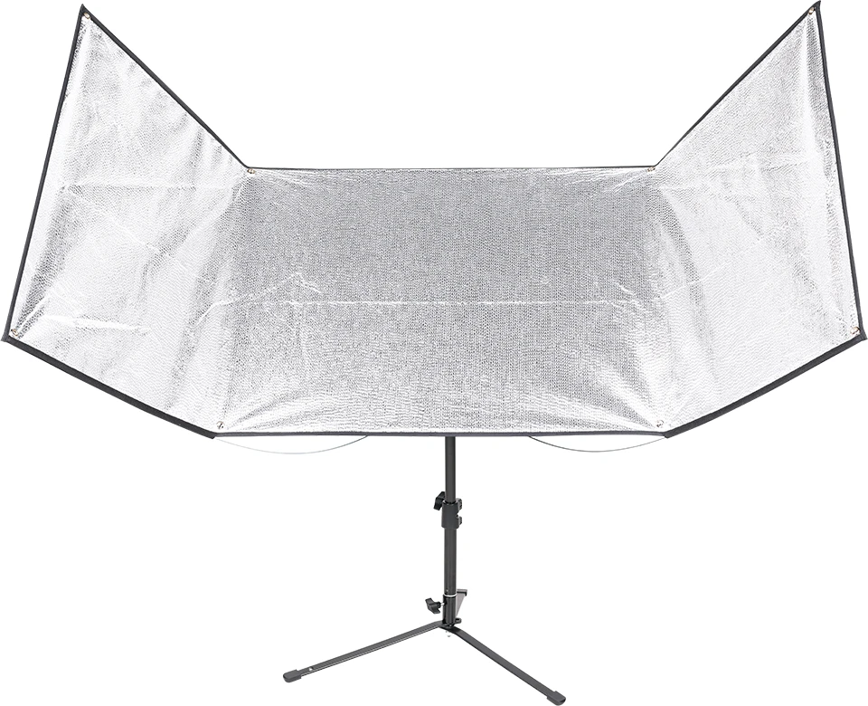 Fotografijos priedas - SMDV Flip Bansa reflektorius 1480x625mm su 3 difuzoriais