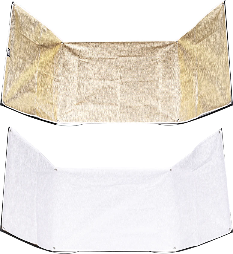 Fotografijos priedas - SMDV Flip Bansa reflektorius 1480x625mm su 3 difuzoriais