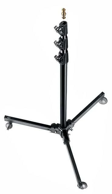 Fotografijos stovas - Manfrotto BABY studijos stovas 108-272cm juodas