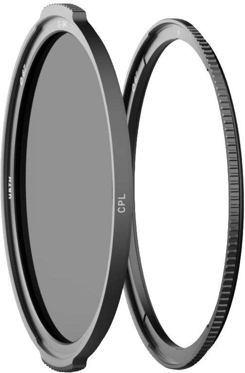 Fotoobjektyvo filtras - Urth 82 mm magnetinis poliarizacinis filtras Pro