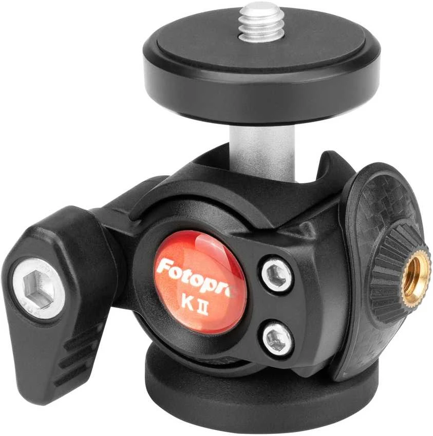 Fotopro KII rutulinė galva (Juoda)