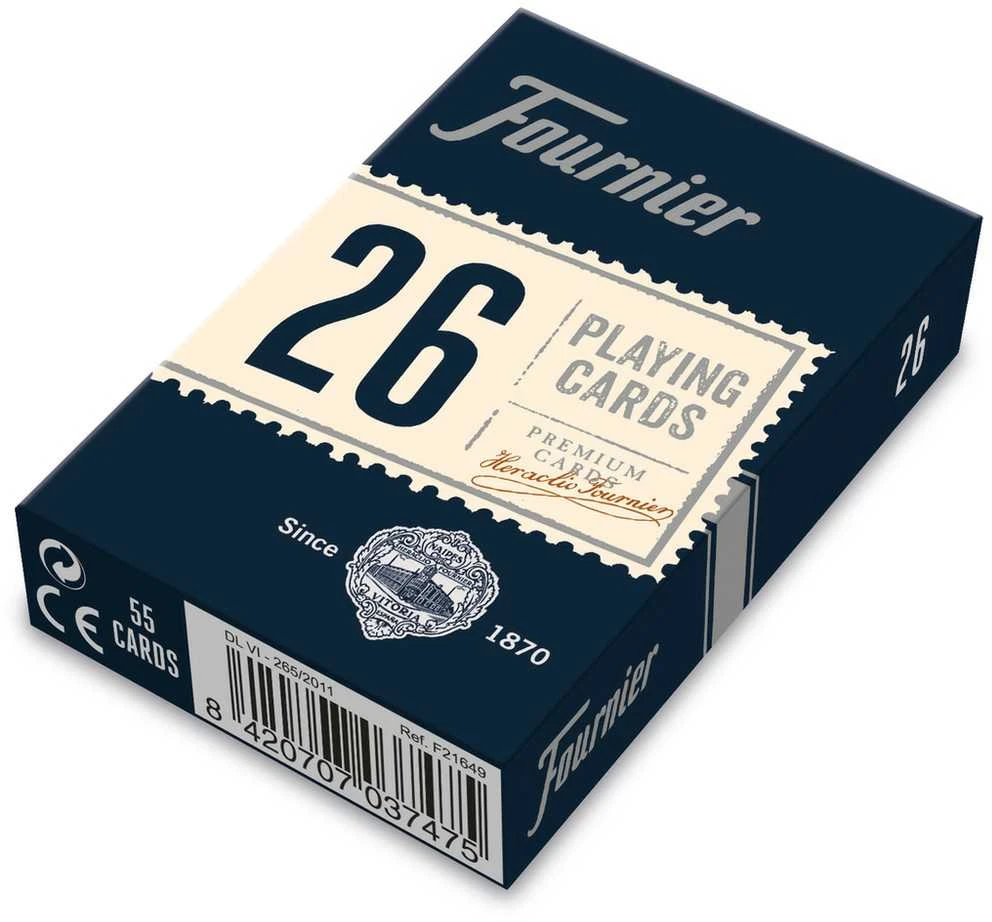 Fournier 26 Bridžo Kortos (Mėlyna)