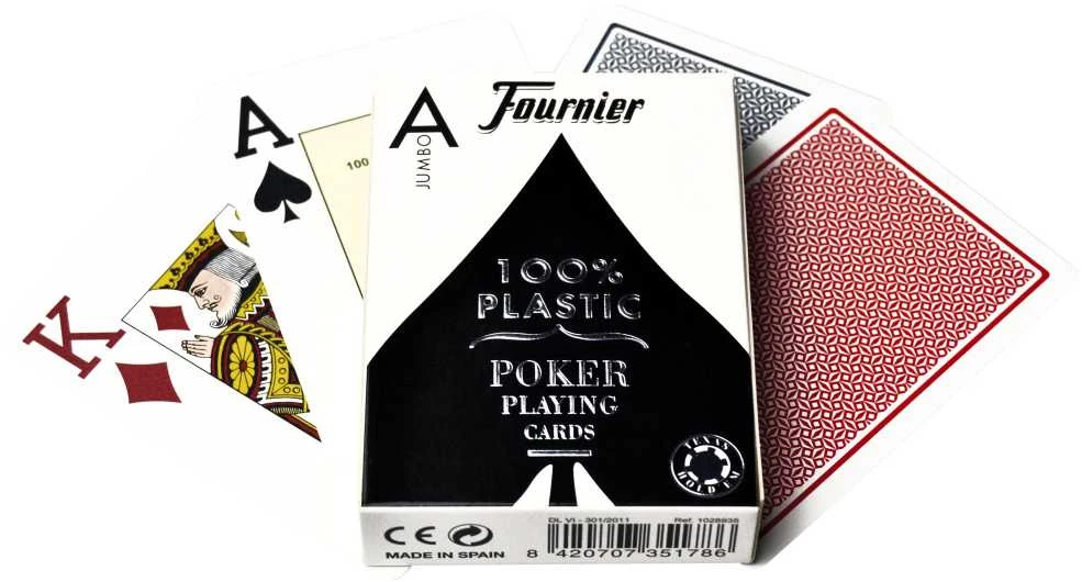 Fournier 2800 Pokerio Kortos (Mėlynos)