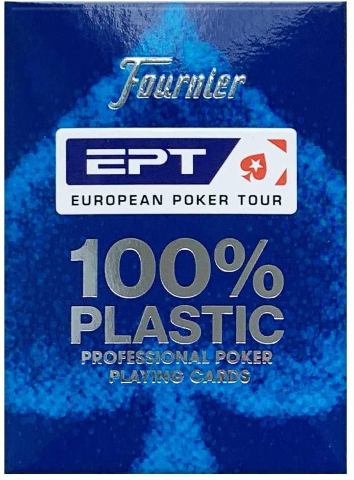 Fournier EPT Pokerio Kortos (Mėlynos)