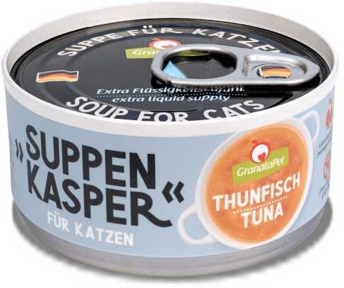 Fox4Pets Kačių Priedas - GRANATAPET Suppenkasper Tunų Be Glitimo 70g
