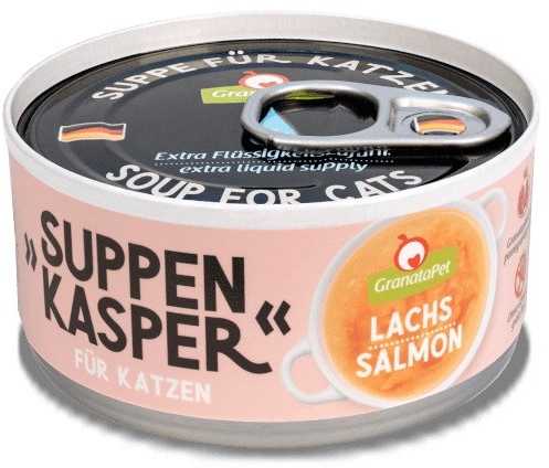 Fox4Pets Kačių Priedas - GRANATAPET Suppenkasper Lašiša Be Grūdų 70g