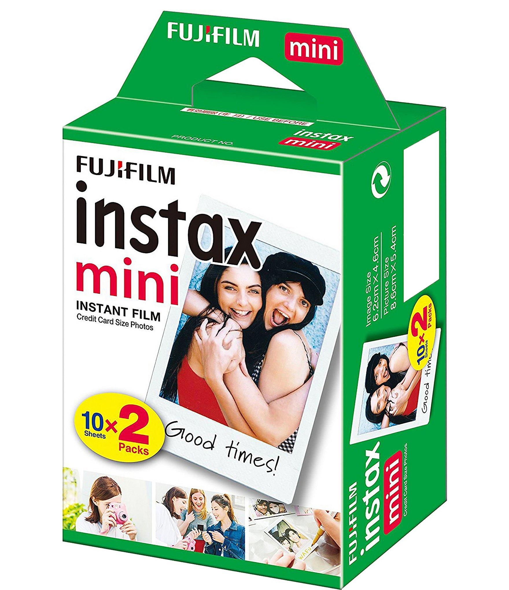FUJIFILM instax mini filmas (blizgus) (spalva) (2x10 - dvigubas paketas)
