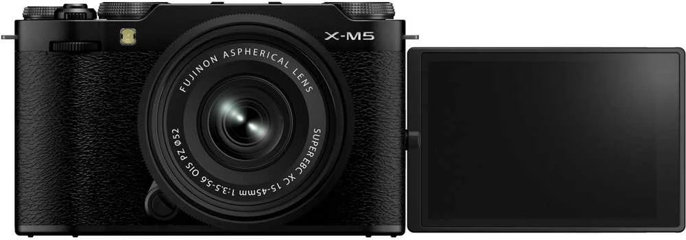 FUJIFILM X-M5 + FUJINON XC 15-45mm F3.5-5.6 OIS PZ (Juodas)