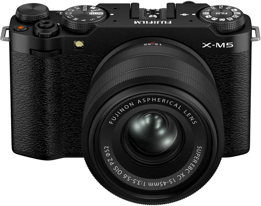 FUJIFILM X-M5 + FUJINON XC 15-45mm F3.5-5.6 OIS PZ (Juodas)
