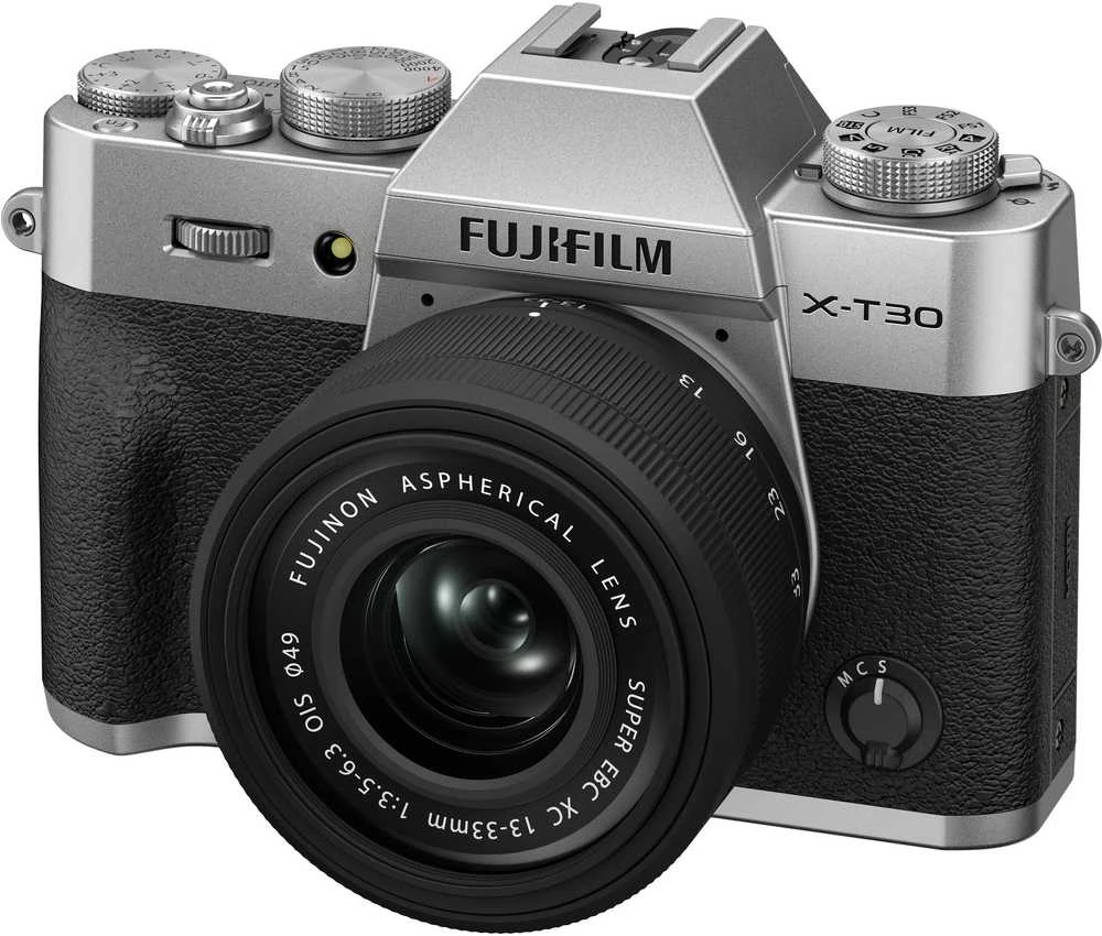 FUJIFILM X-T30 III + FUJINON XC 13-33mm F3.5-6.3 OIS (Sidabrinis)