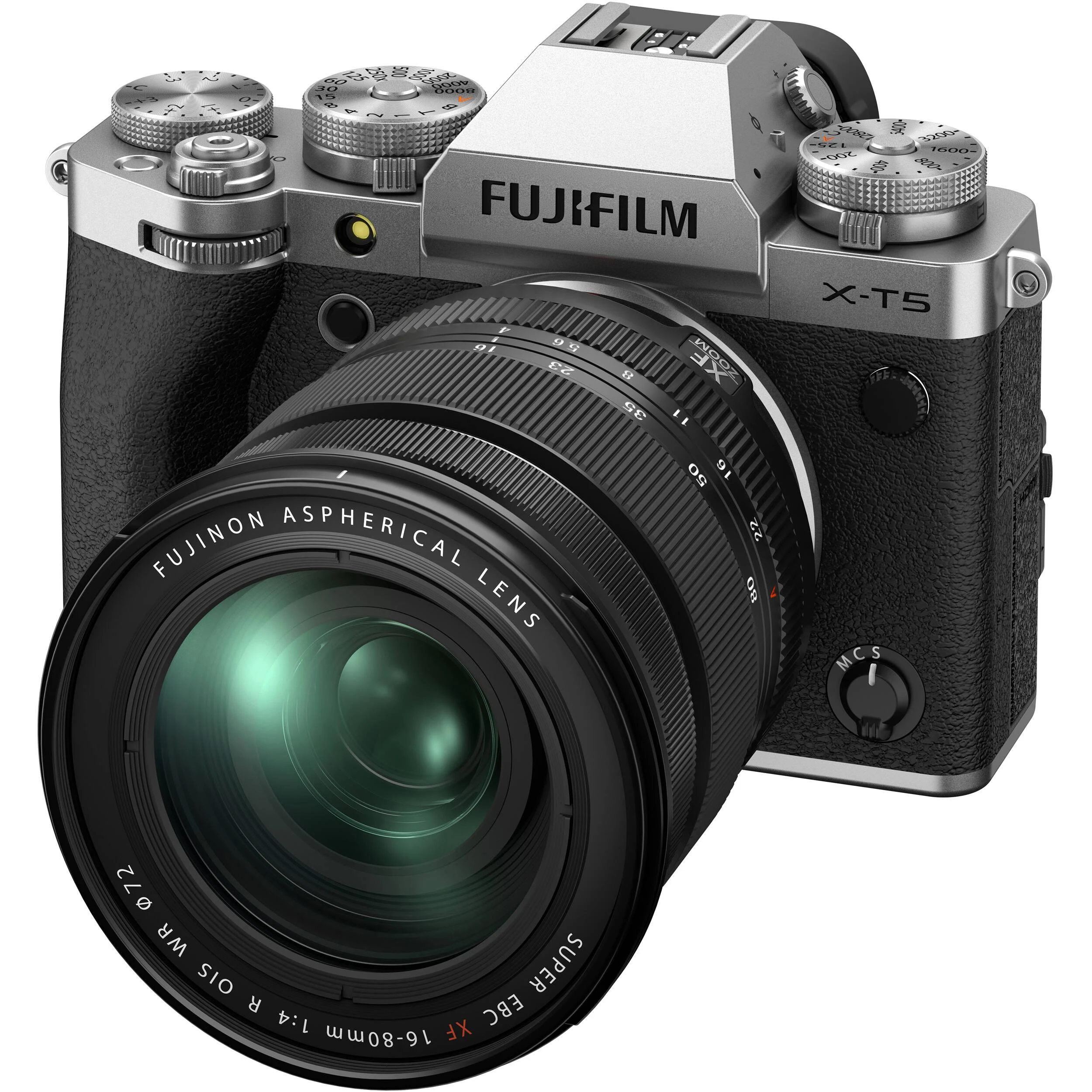 FUJIFILM X-T5 + FUJINON XF 16-80mm F4 R OIS WR (Sidabrinis)