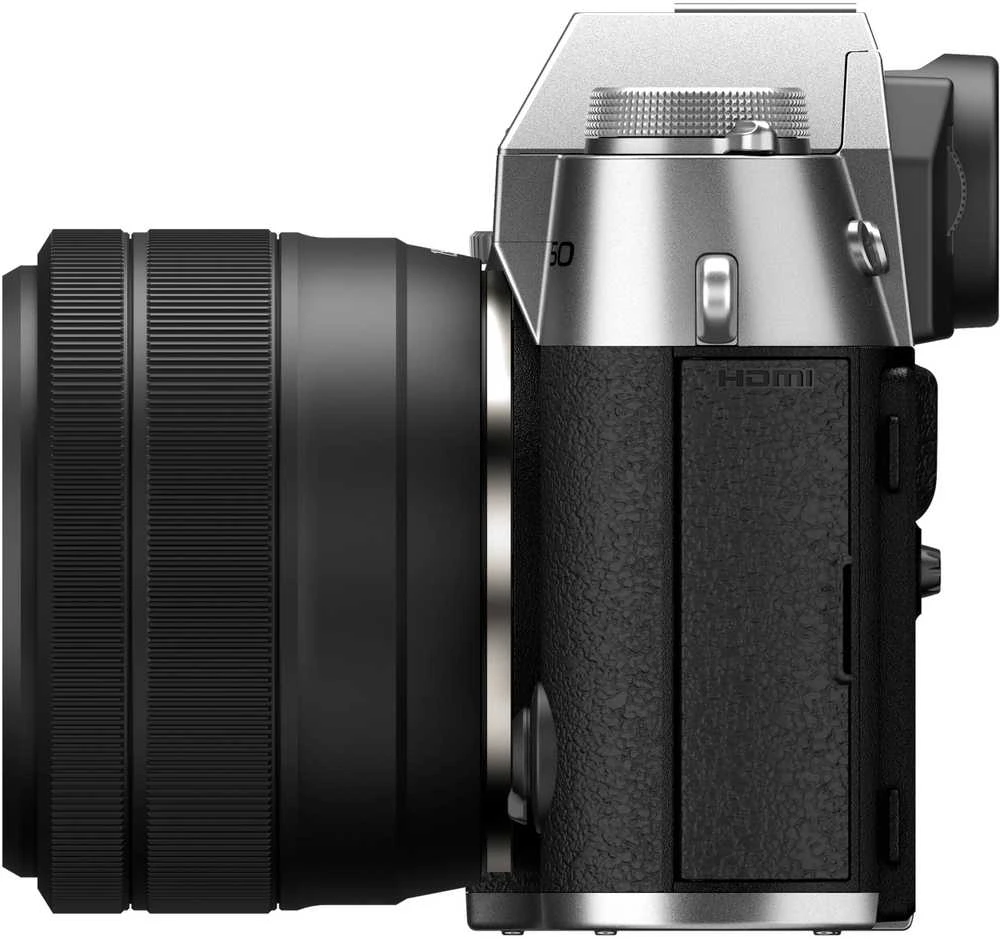 FUJIFILM X-T50 + FUJINON XC 15-45mm F3.5-5.6 OIS PZ (Sidabrinis)