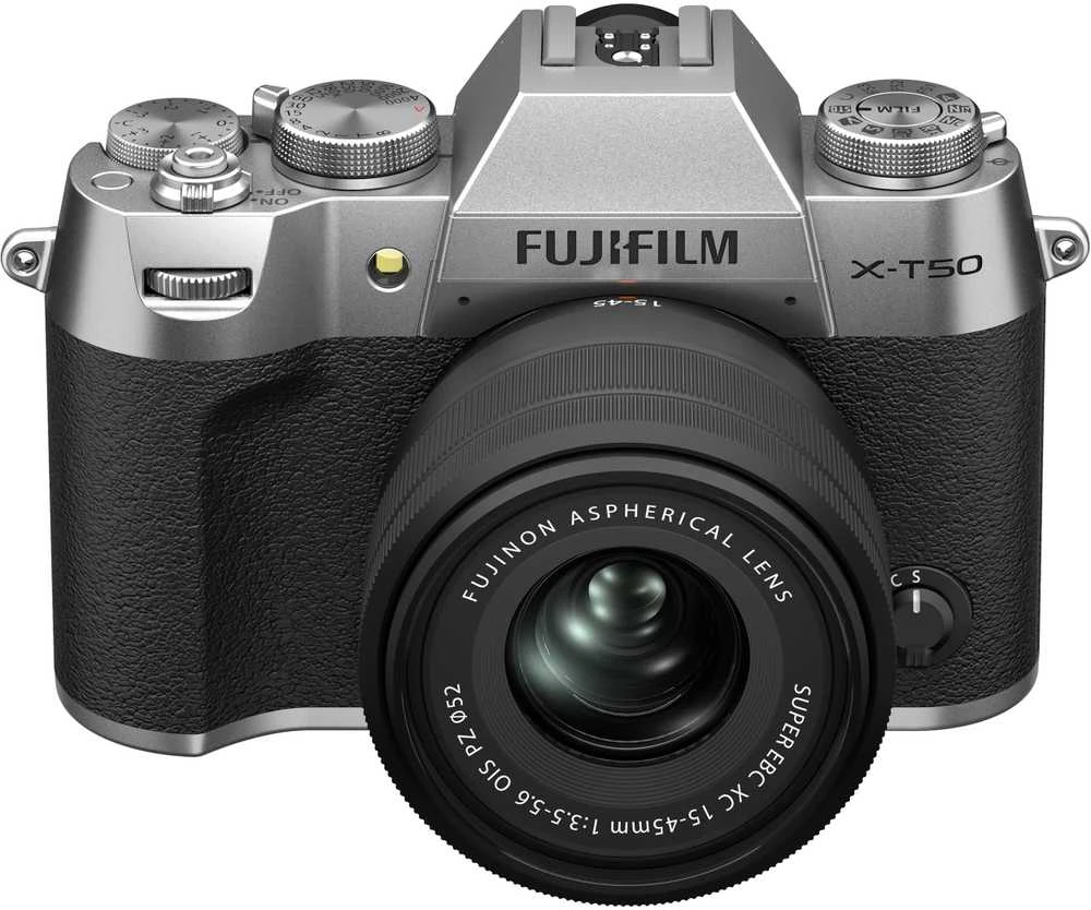 FUJIFILM X-T50 + FUJINON XC 15-45mm F3.5-5.6 OIS PZ (Sidabrinis)