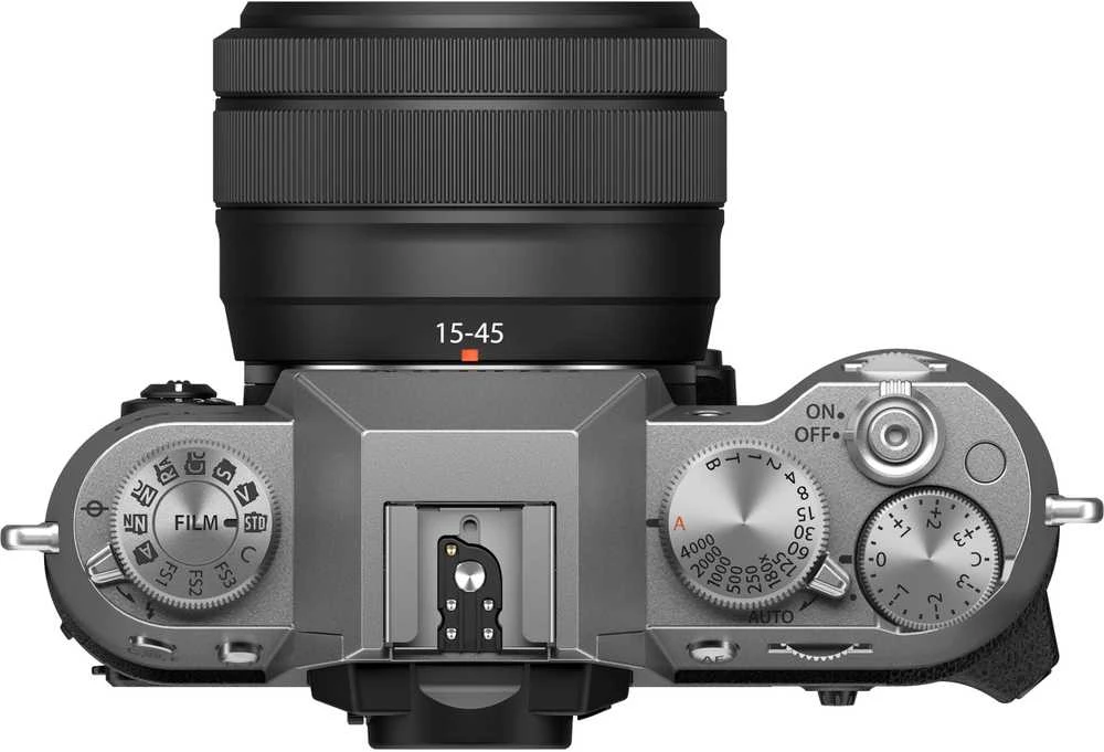 FUJIFILM X-T50 + FUJINON XC 15-45mm F3.5-5.6 OIS PZ (Sidabrinis)