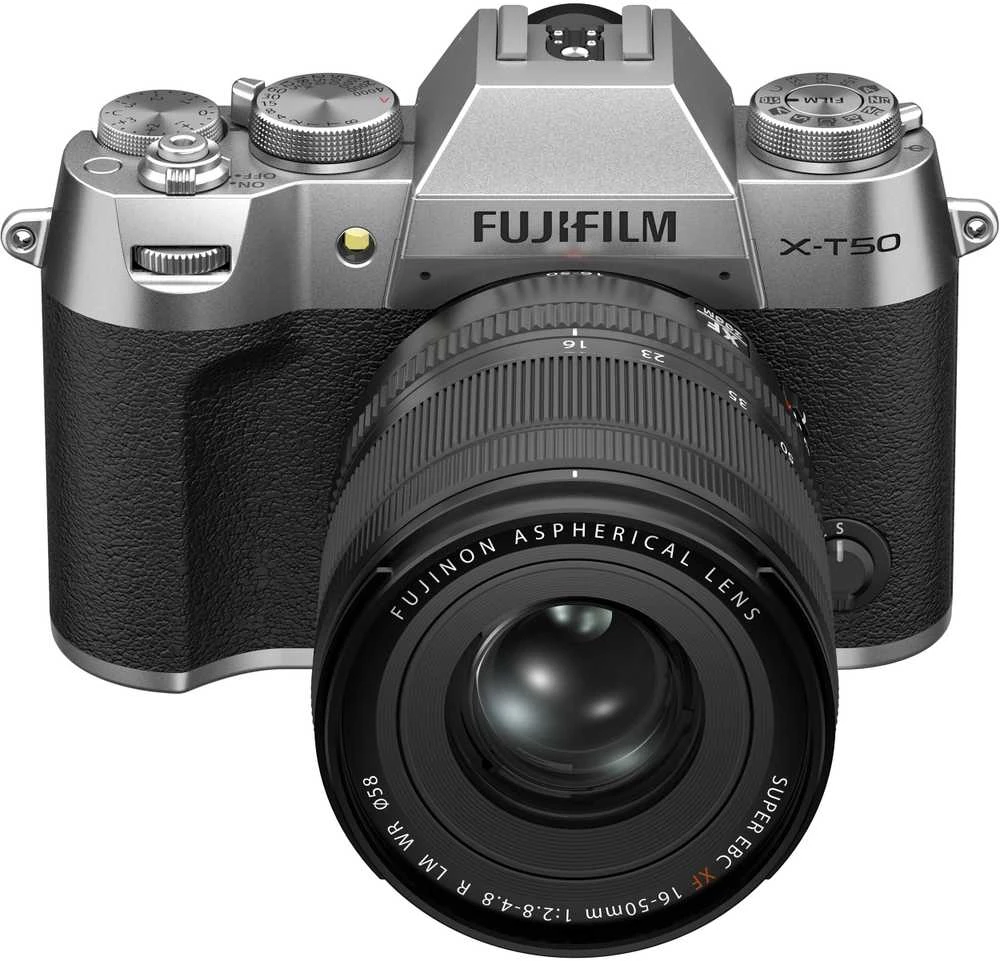 FUJIFILM X-T50 + FUJINON XF 16-50mm F2.8-4.8 R LM WR (Sidabrinis)