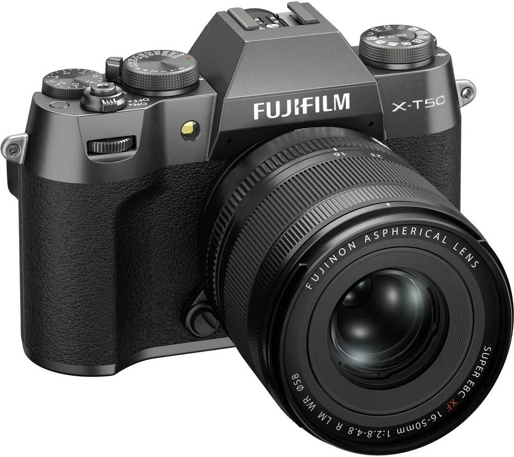 FUJIFILM X-T50 + FUJINON XF 16-50mm F2.8-4.8 R LM WR (Charcoal Sidabrinis)
