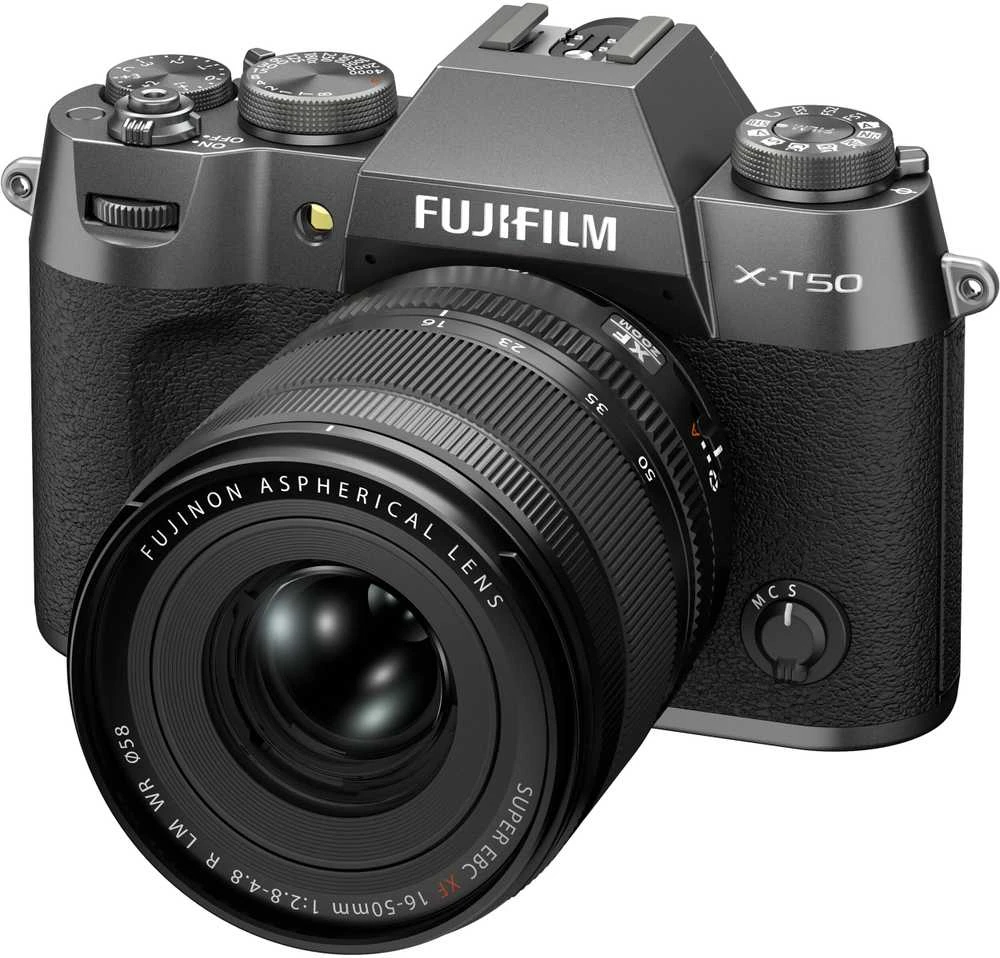 FUJIFILM X-T50 + FUJINON XF 16-50mm F2.8-4.8 R LM WR (Charcoal Sidabrinis)