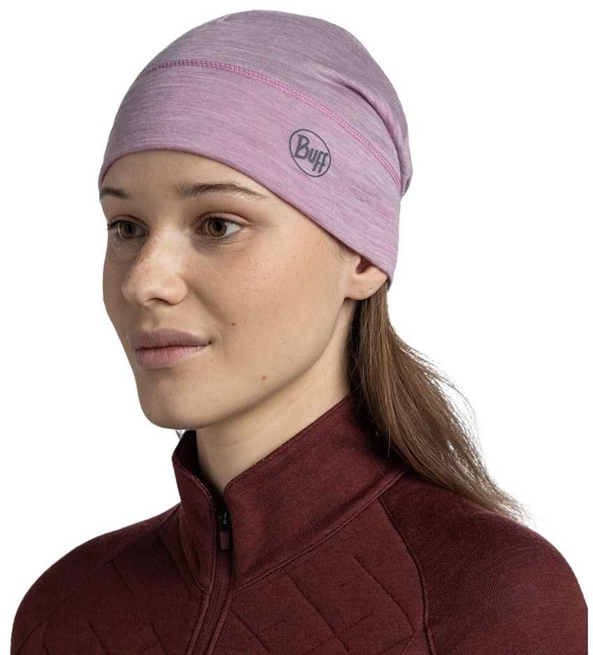 Kepurė - Buff Lightweight Merino Vilnos Kerpurė, Rožinė