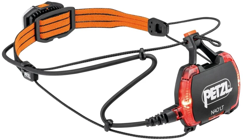 Galvos žibintas - Petzl NAO LT E106AA01 Oranžinė