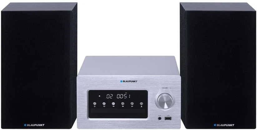 Muzikinis centras Garsiakalbis - Blaupunkt MS70BT 140W Laidinis ir Belaidis Juodas/Pilkas