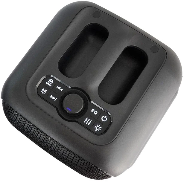 Garsiakalbis - Blaupunkt PB6LED Nešiojamas Bluetooth Garsiakalbis, FM Radijas, Juodas