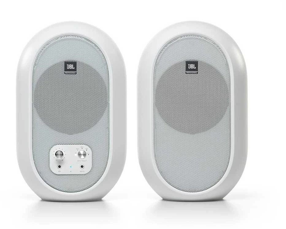 JBL 104 Set-BT Baltas - koaksialinės monitorinės kolonėlės su „Bluetooth“, baltas
