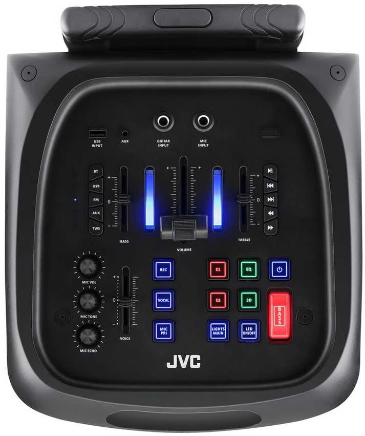 JVC XS-EP514B - party speaker, juodas