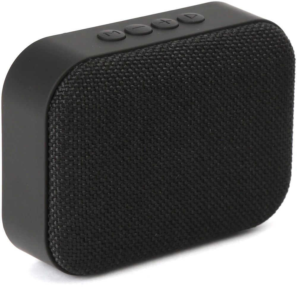 Garsiakalbis - Omega OG58BB Juodas 3 W FM Radijas „MicroSD“ Linijinė Įvestis 400 mAh 112 × 83 × 40 mm 195 g Juodas