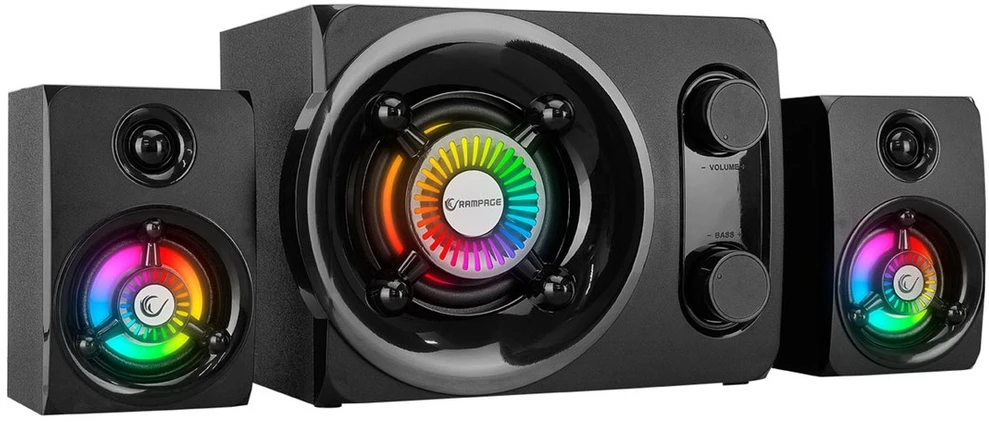 RAMPAGE RMS-G8 GAMING SPEAKERS 25 W BT USB SD FM