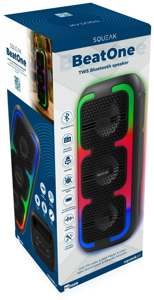 SQUEAK SPEAKER KARAOKE BEATONE BT 5.3 SQ1009