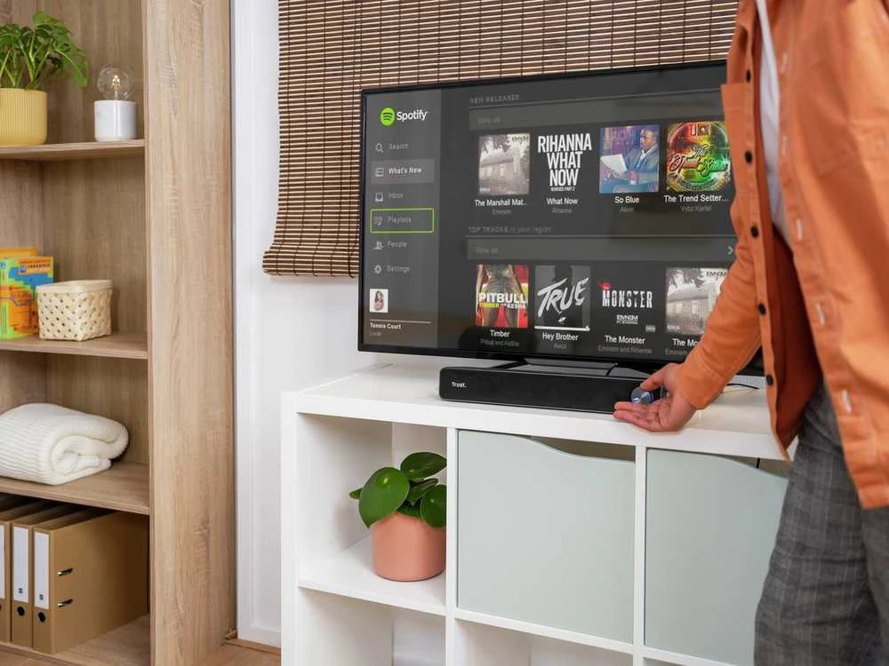 Kompiuterio kolonėlės „Trust Soundbar Arys“ kompiuterio garsiakalbiai