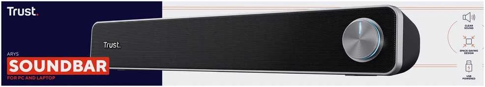 Kompiuterio kolonėlės „Trust Soundbar Arys“ kompiuterio garsiakalbiai