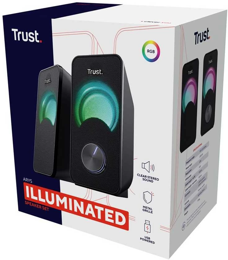 Kompiuterio kolonėlės Kolonėlė Trust 2.0 ARYS COMPACT RGB