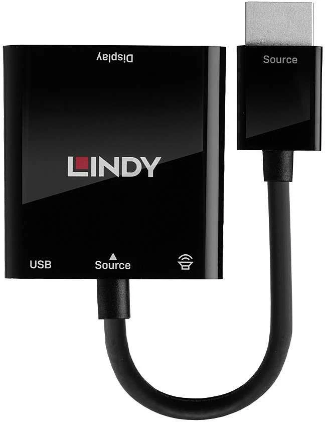 Garso Adapteris - LINDY HDMI į VGA ir Garso Keitiklis, 1920x1200@60Hz