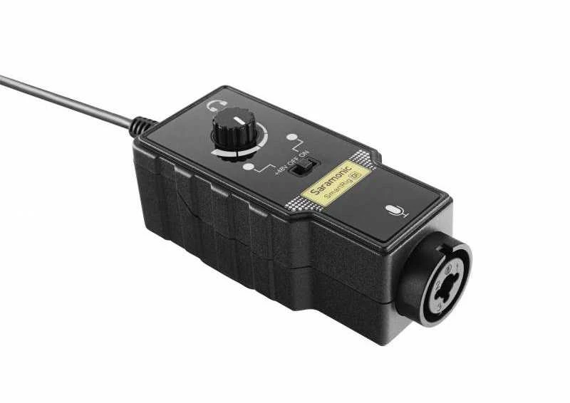 Garso Adapteris - Saramonic SmartRig Di XLR/TRS Įėjimas, Phantom Maitinimas, Garso Kontrolė