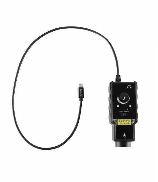 Garso Adapteris - Saramonic SmartRig Di XLR/TRS Įėjimas, Phantom Maitinimas, Garso Kontrolė