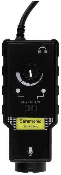 Garso Adapteris - Saramonic SmartRig II XLR/Jack Įėjimas su Phantom Maitinimu