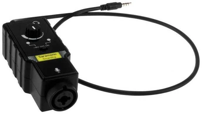 Garso Adapteris - Saramonic SmartRig II XLR/Jack Įėjimas su Phantom Maitinimu
