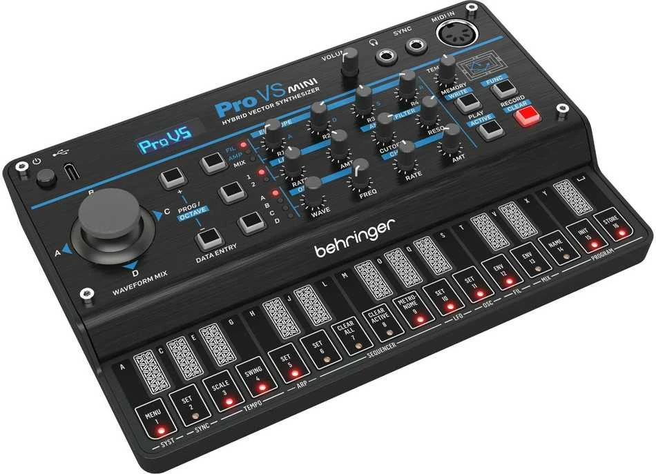 Behringer PRO-VS MINI – hibridinis sintezatorius