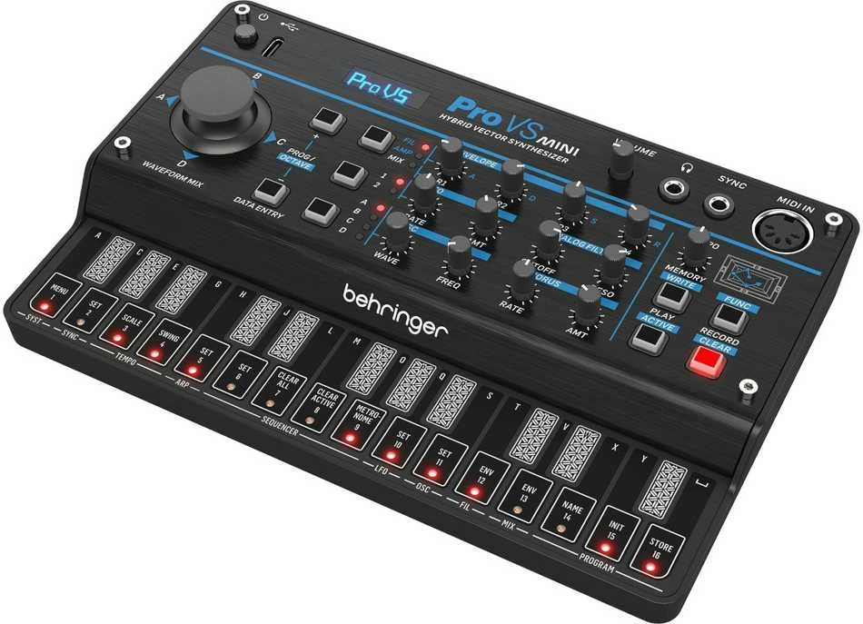 Behringer PRO-VS MINI – hibridinis sintezatorius