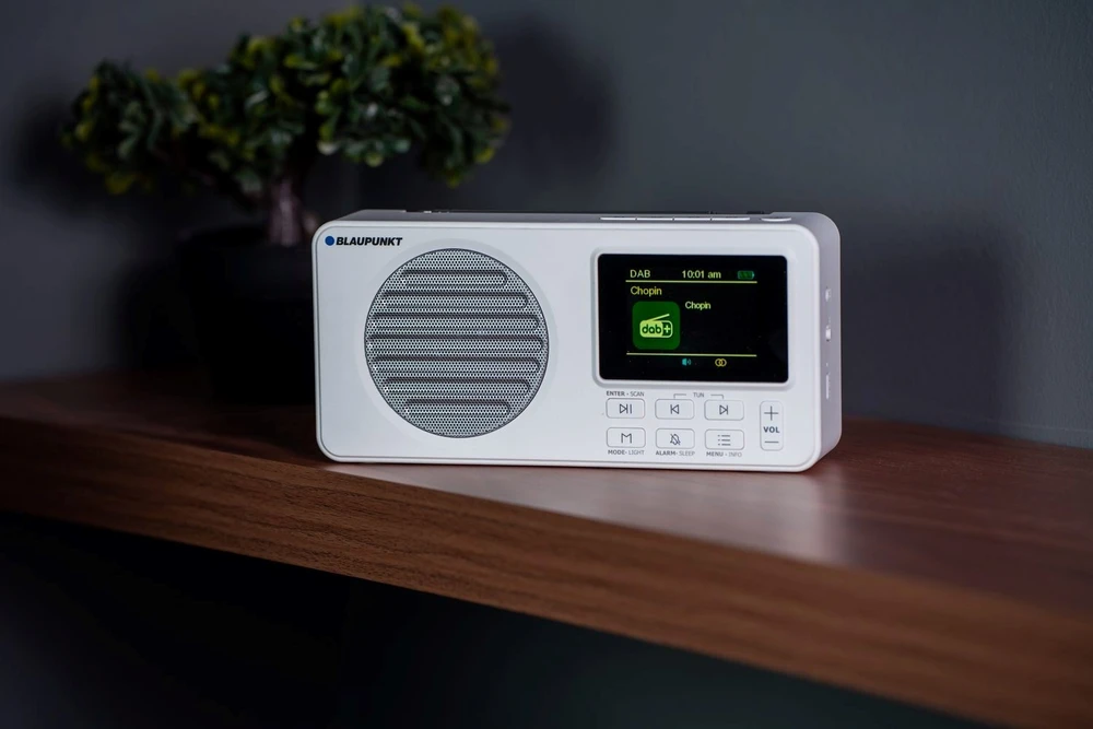 Blaupunkt DR6WH Portable radio Baltas