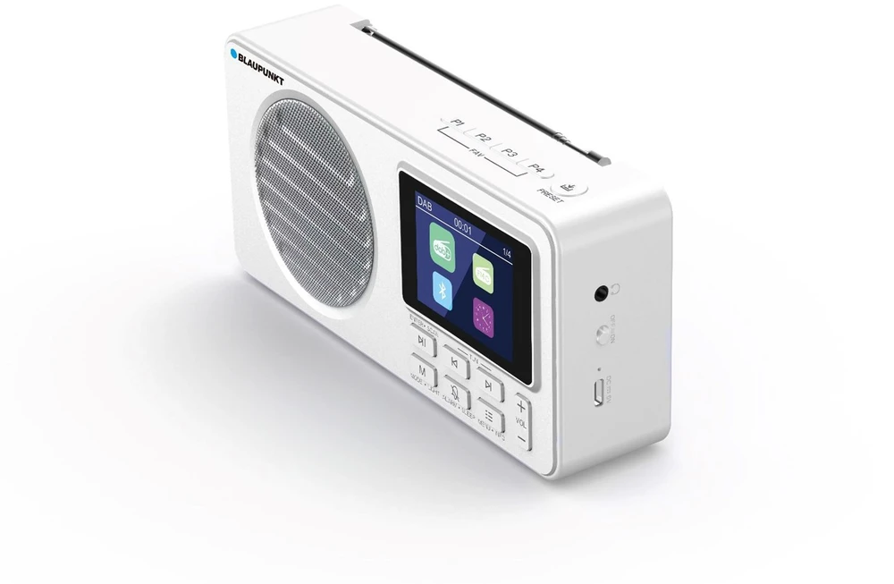 Blaupunkt DR6WH Portable radio Baltas