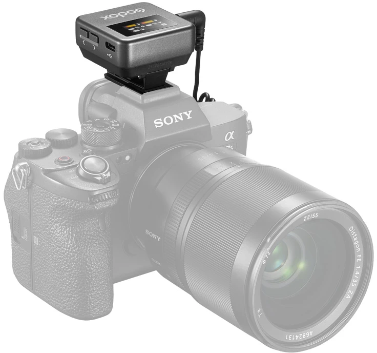 Garso įranga - Godox Magic XT1 belaidė mikrofono sistema 2 siųstuvai 200m