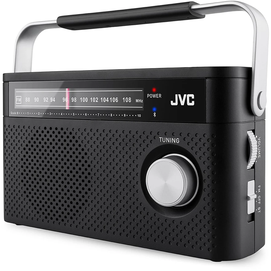 JVC RA-E315B Portable radio Juodas