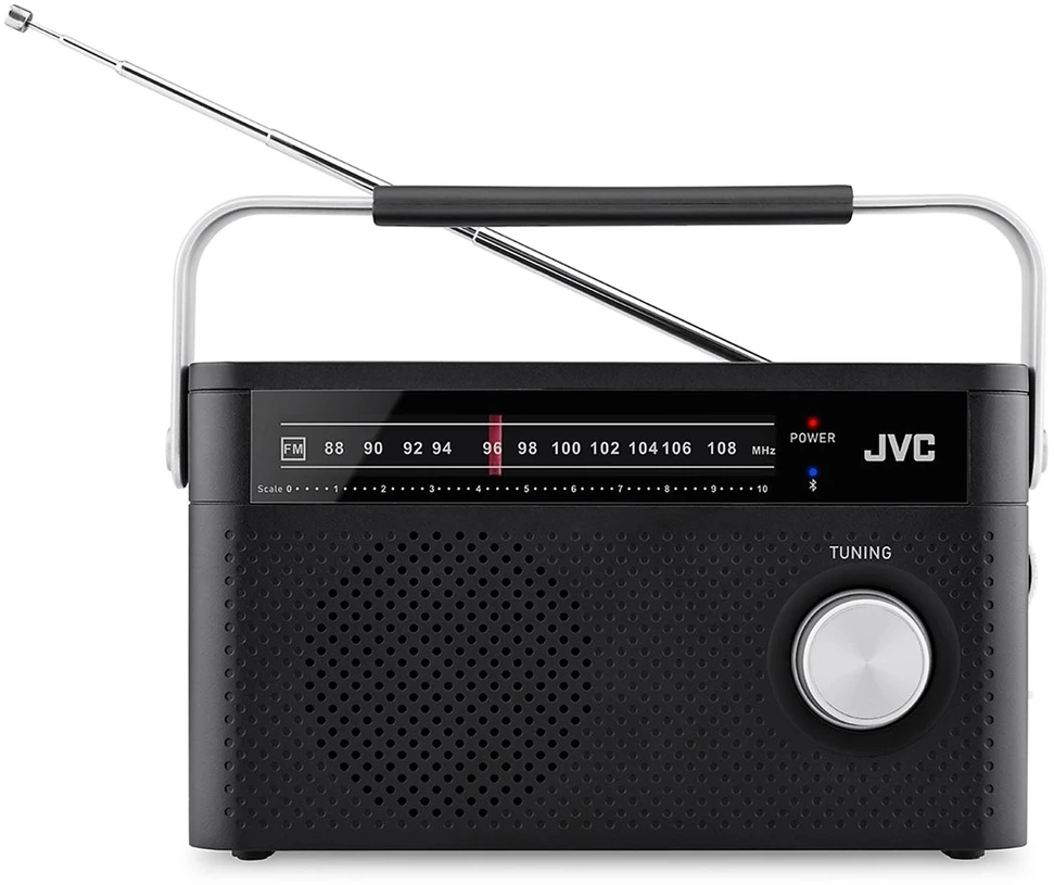 JVC RA-E315B Portable radio Juodas